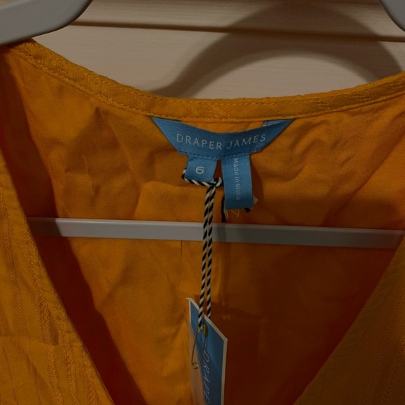 Draper James Vibrant Orange Dress - Picture 4 of 4
